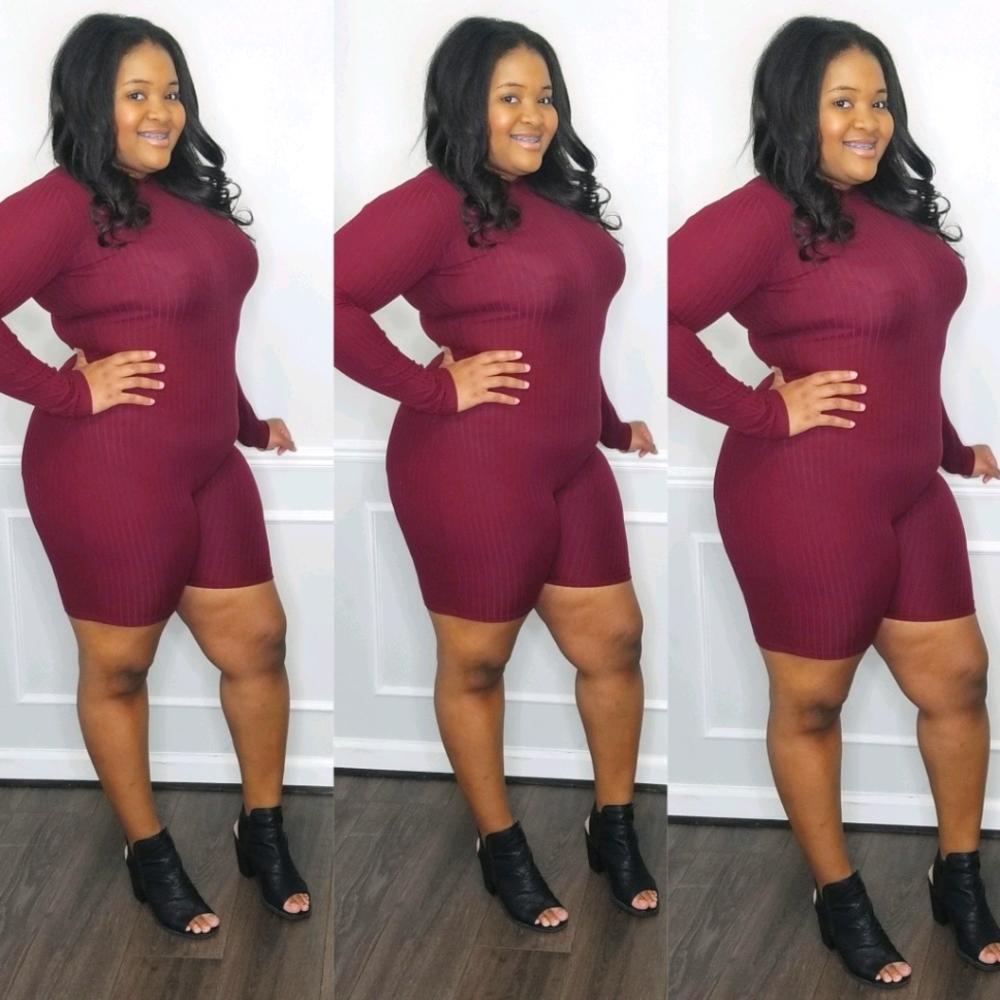 Long sleeve romper